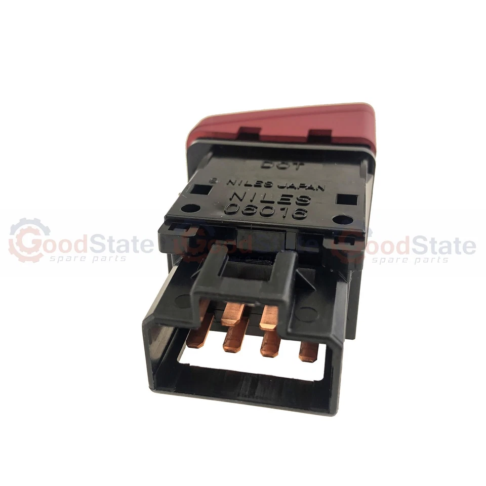 GENUINE Subaru Impreza WRX STi Red Hazard Light Switch Button - Imagen 3 de 3