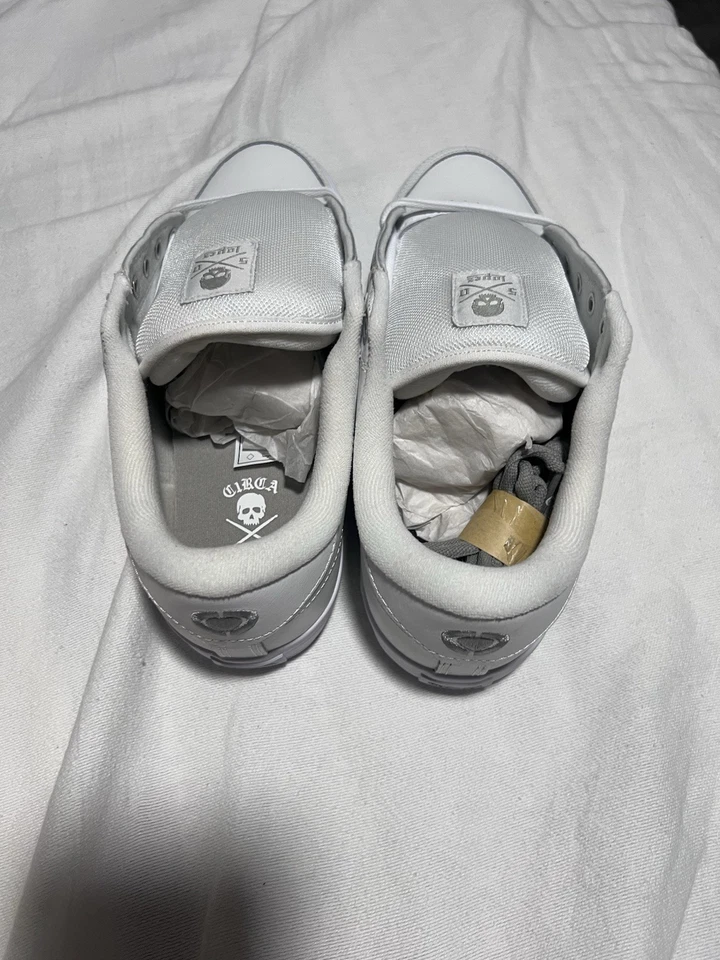 Zapatos de Skate Circa Adrian Lopez AL50 Cuero Blanco Para Hombre 10.5 Nuevos En Caja Foto 3 de 4