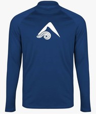 Kanu Surf Boys Long-Sleeve Shirt UPF 50 Rashguard Navy Blue, SZ 12 Beach Travel