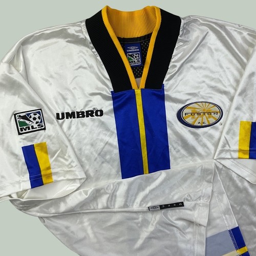 Vintage Umbro Miami Fusion valderrama FC MLS Soccer Jersey XL 90s