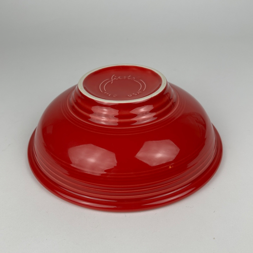 Fiesta Ware scharlachrot 9 1/2" große Servierschüssel HLC Fiestaware Homer Laughlin - Bild 7 von 11