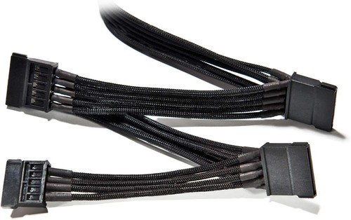 be quiet! POWER CABLE CS-3640 S-ATA cable 4x SATA 600mm BC023 - Picture 3 of 3