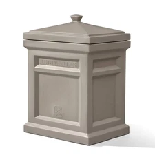 Express Package 31 in. H x 18 in. W x 23 in. D Resin Square Outdoor Delivery Box