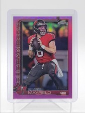 BAKER MAYFIELD 2025 TOPPS CHROME PINK REFRACTOR BUCCANEERS /250 Q6548