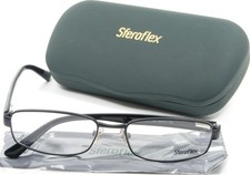 Sferoflex SF 2277 136 Matte Black /Gray Metal Eyeglasses Glasses Frame 54-17-140