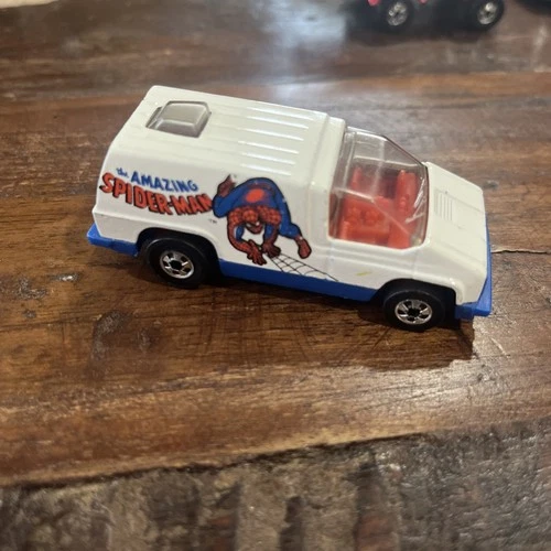 Vintage 1979 Hot Wheels Scene Machines The Amazing Spider-Man Van Loose
