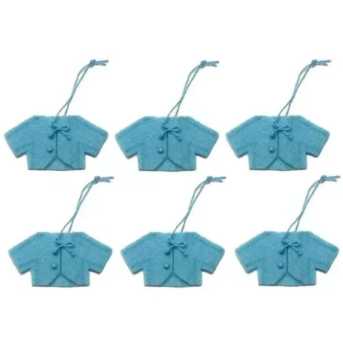 Baby Coats Haberdashery Sewing Felt Coats Baby Blue Christening Reveal Set of 20 - Image 3 of 4