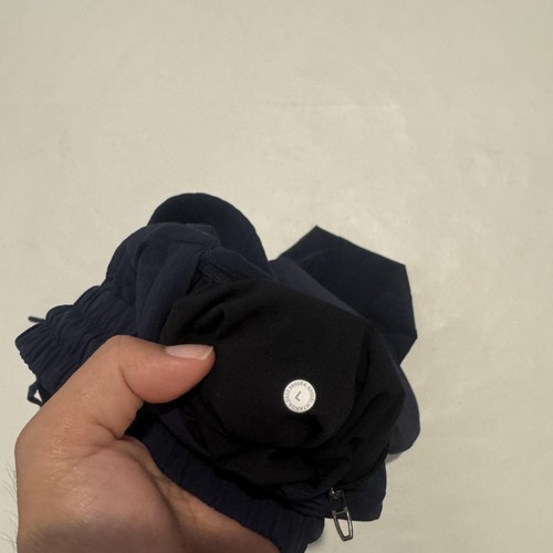 Lululemon Bowline Ripstop Shorts Mens Large Blue Drawstring Zip Pocket Athletic - Picture 6 of 10