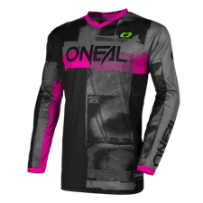 O'Neal Youth Girls Element Roller Off Road Jersey Black/Pink Girls Large