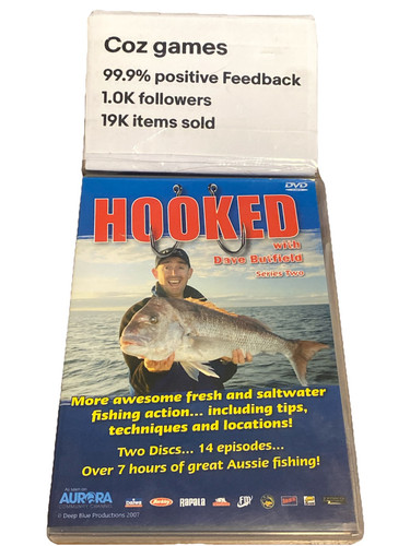 Hooked With Dave Buttfield Series 2 Season Two Australian Fishing Tv Series - Picture 1 of 5