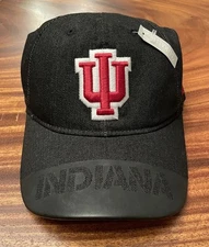 New Indiana University IU Hoosiers Adidas Climalite Official Sideline Headwear 