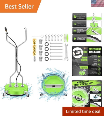 #ad #ad Professional 20quot; Pressure Washer Surface Cleaner Dual Handle amp; Durable Design $412.09