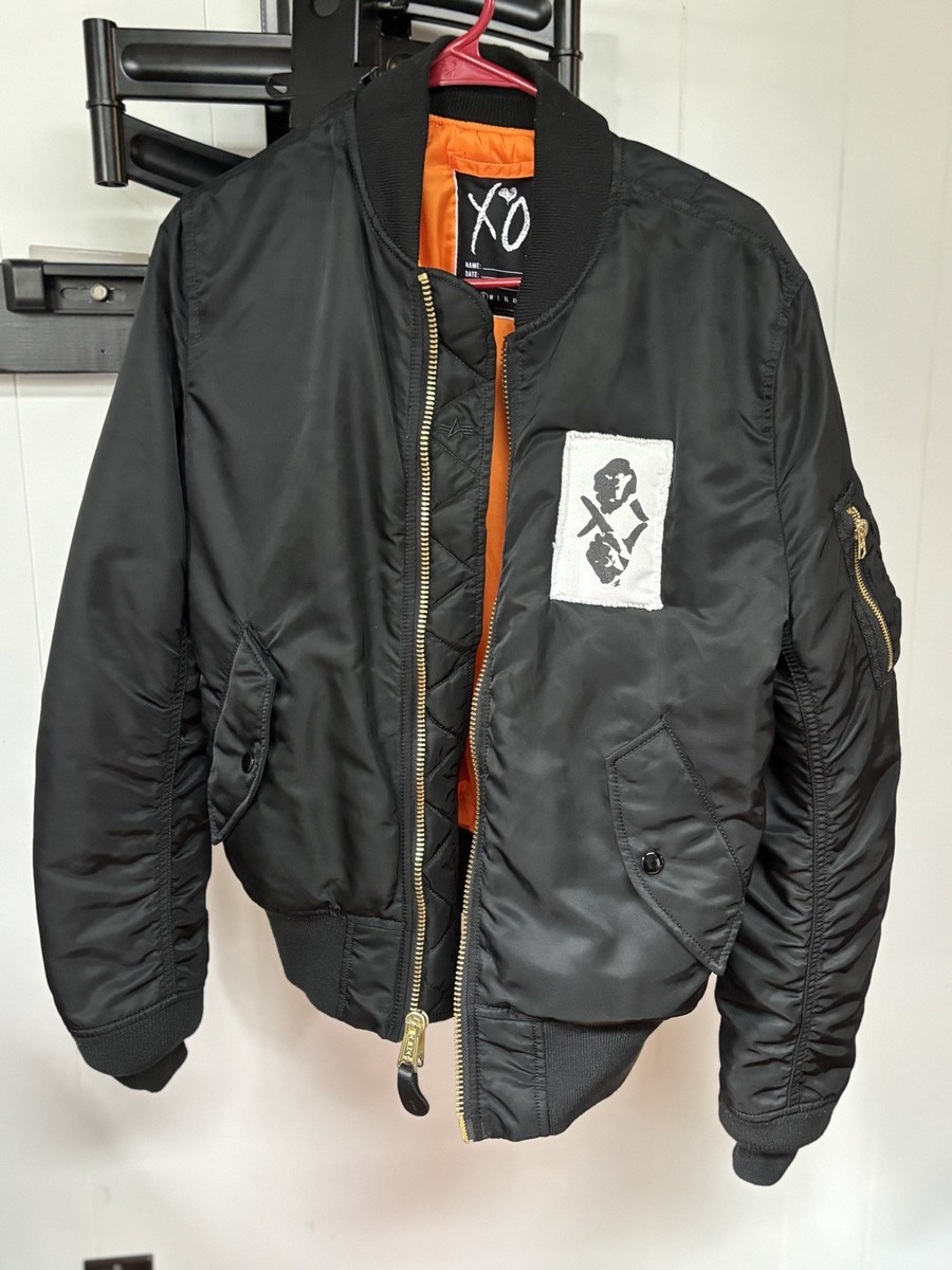 The Weeknd XO x Alpha Industries Reversible Bomber Jacket | eBay