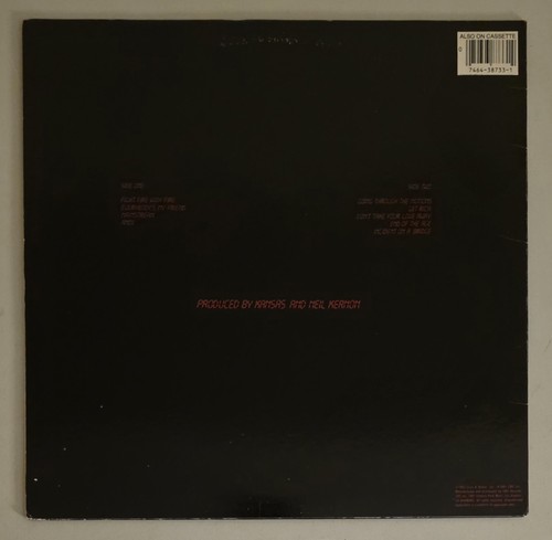 Kansas Drastic Measures Vintage Vinyl LP Record VG+ Classic 80's Rock RARE - Picture 2 of 2