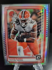 2025 Panini Optic- David Njoku Silver Holo Prizm #76 Browns