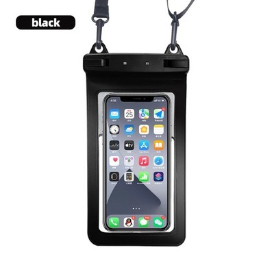 FONKEN Waterproof Phone Case Full View Transparent Dry Bag Pouch for Swimming