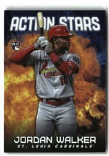 Jordan Walker 2023 Topps Chrome Update #ASC-12 Action Stars St. Louis Cardinals