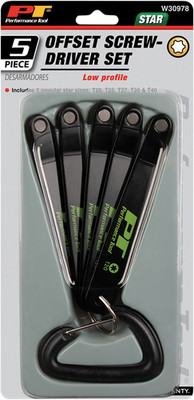PERFORMANCE TOOL - Low Profile Star Driver Set | W30978