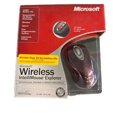 Microsoft Wireless IntelliMouse Explorer 2.0 - Cobalt Blue - Model 1007, 1009