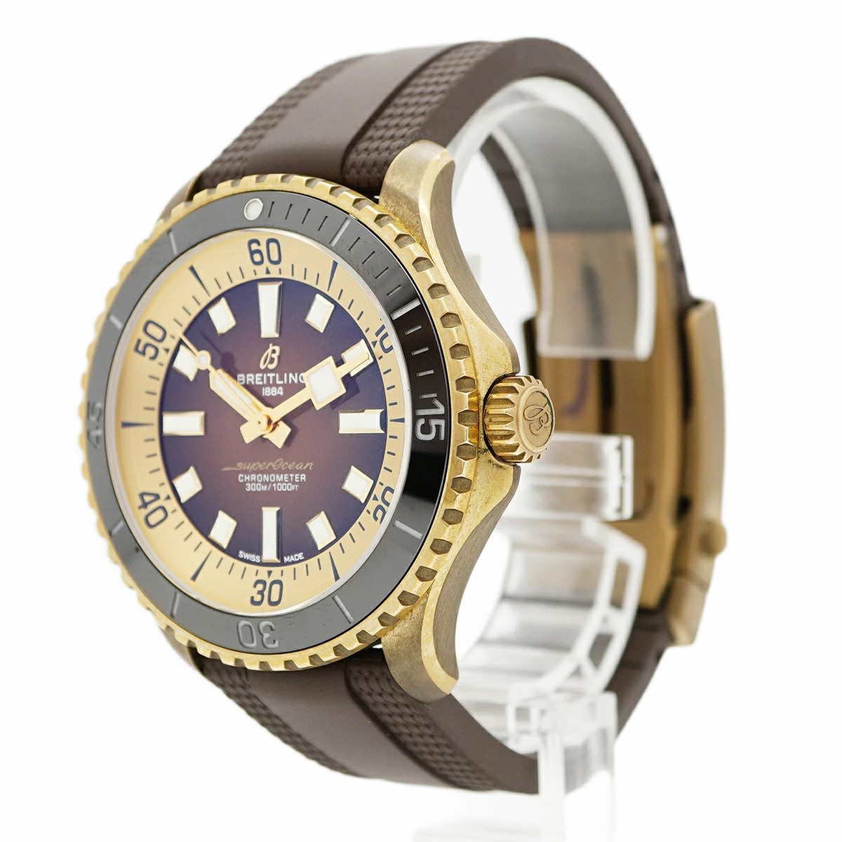 BREITLING WATCH SUPEROCEAN CHRONOMETER N17376 AUT… - image 3