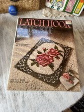 Vtg Wonder Art Windsor Rose Latch Hook Rug Kit 20x27 No 4652 NIP