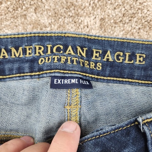American Eagle Herrenjeans Größe 30 x 30 Maße 30 x 25 schmal gerade - Bild 4 von 11