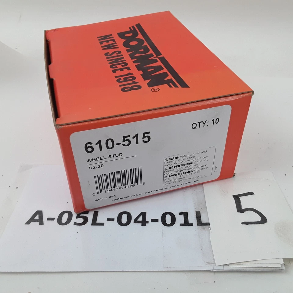 Зубчатые зажимные шпильки 1/2-20 подходят для Ford Freestar Mercury Monterey 2004-2007 - Изображение 4 из 4