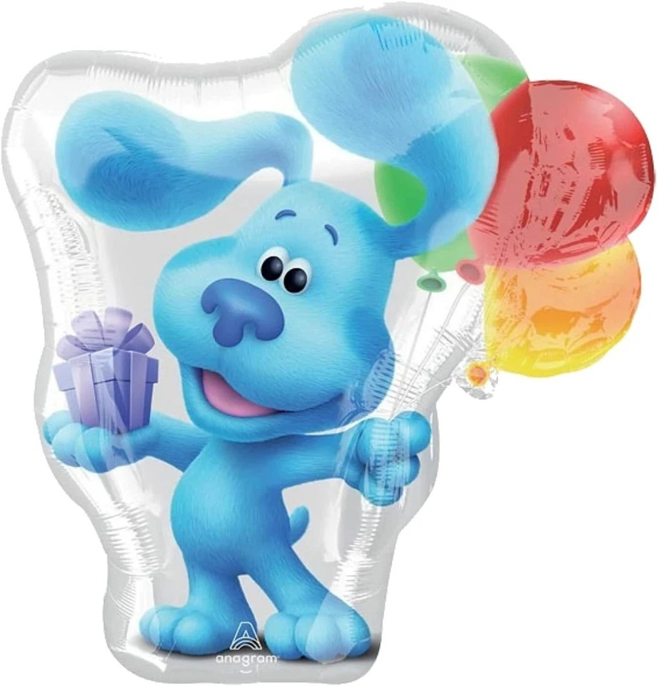 Blue's Clues Suministros de Fiesta Cumpleaños Globo Personaje Ramo Azul Paquete Foto 2 de 3