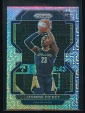 Jasmine Dickey 2022 Panini Prizm WNBA Mojo Prizm /25 #41 Rookie RC