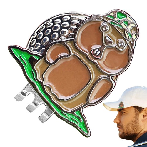 Magnetic Golf Ball Marker Metal Magnetic Golf Funny Hat Clip Golf Putting Aid - Picture 8 of 12