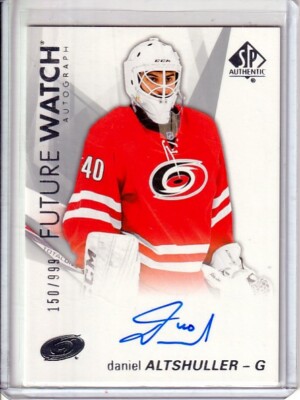 2016-17 SP Authentic Future Watch #144 Daniel Altshuller RC AUTO 150/999