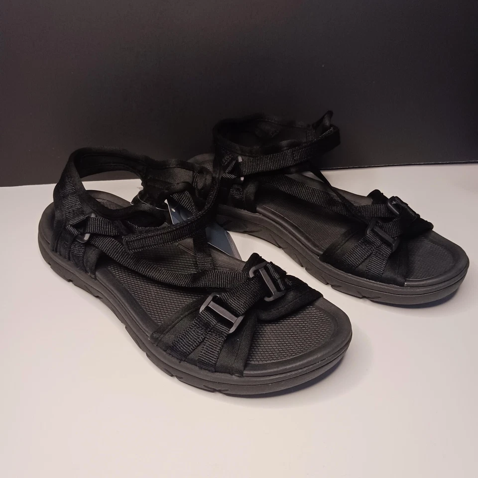 Женские сандалии High Sierra 8 с открытым носком размер 8 черные гладиаторские с ремешком сзади - Изображение 4 из 4