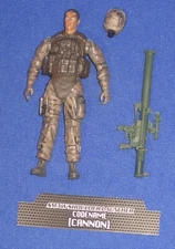 Elite Force Marine Recon SMAW Launcher Cannon 4" Action Figure Loose 1:18 BBI