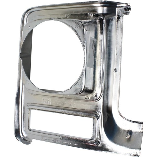 Headlight Door Set For 79-80 Chevy C10 Full-Size Pickup Chrome and dark argent - Picture 3 of 13