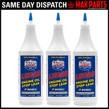 3x Lucas Engine Oil Stop Leak 946ml | Stops Leaks & Oil Burning|Engine Treatment