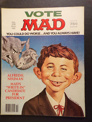 Mad Magazine #218 (E.C. Publications 1980) complete, M3 | eBay