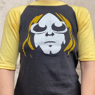  Cobain Tシャツ 　nirvāṇa 90s VINTAGE NIRVANA KURT COBAIN TEE SHIRT 90s SIZE 2XL MADE IN