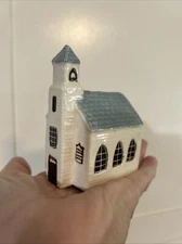 Keller Charles of Philadelphia Miniature Village Church  Made in England