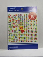 Sticko REWARD Scrapbook Stickers Journal Diary Notebook 695 Pc.(18 sheets)