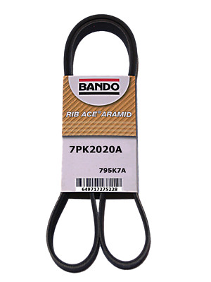 Bando 7PK2020A OEM Serpentine Belt Fits V6 3.7L EX37,FX37,G37,M37,Q40,50,60,370Z