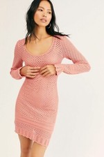 Spell & The Gypsy Atlantic Crochet Mini Dress-M-$229 A608-13