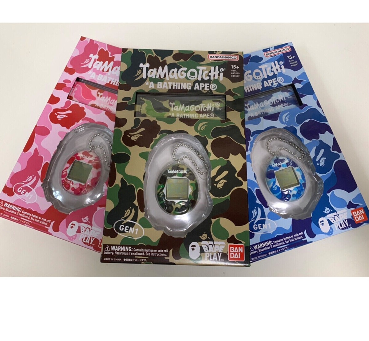 Tamagotchi A Bathing Ape 迷彩ストラップ BAPE X TAMAGOTCHI 】ABC CAMO ORIGINAL TAMAGOTCHI | bape.com