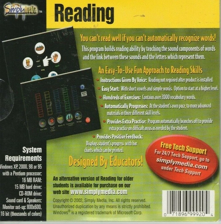  Phonics Based Reading (2002 CD-ROM)    - Image 2 of 2