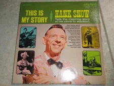 VINYL RECORD LP HANK SNOW THIS IS MY STORY 2XLP SET GATEFOLD RCA LSP-6014 (e) *