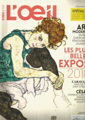 L'OEIL N°708 LES PLUS BELLES EXPOS 2018 / SPECIAL BD / CARAVAGE / CESAR