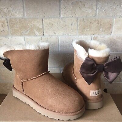 ugg mini bailey bow glam