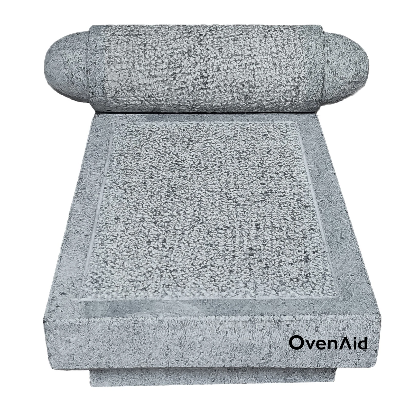 Handcrafted Stone Mortar and Pestle Set 14"x8" - Traditional Sil Batta Grinder
Opens in a new window