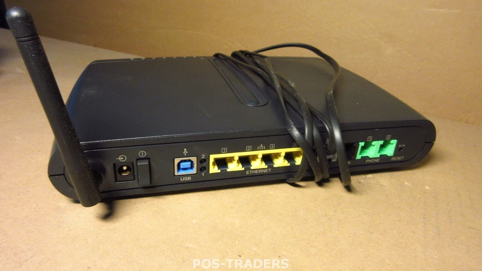 Thomson Speedtouch 780 WL VoIP DSL Modem Router Wireless-Wi-Fi 802.11a NO PSU - Bild 2 von 2