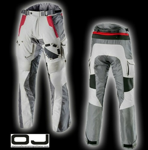 Pantaloni moto touring adventure OJ Desert tech ice red 4XL pant triplo  strato | eBay