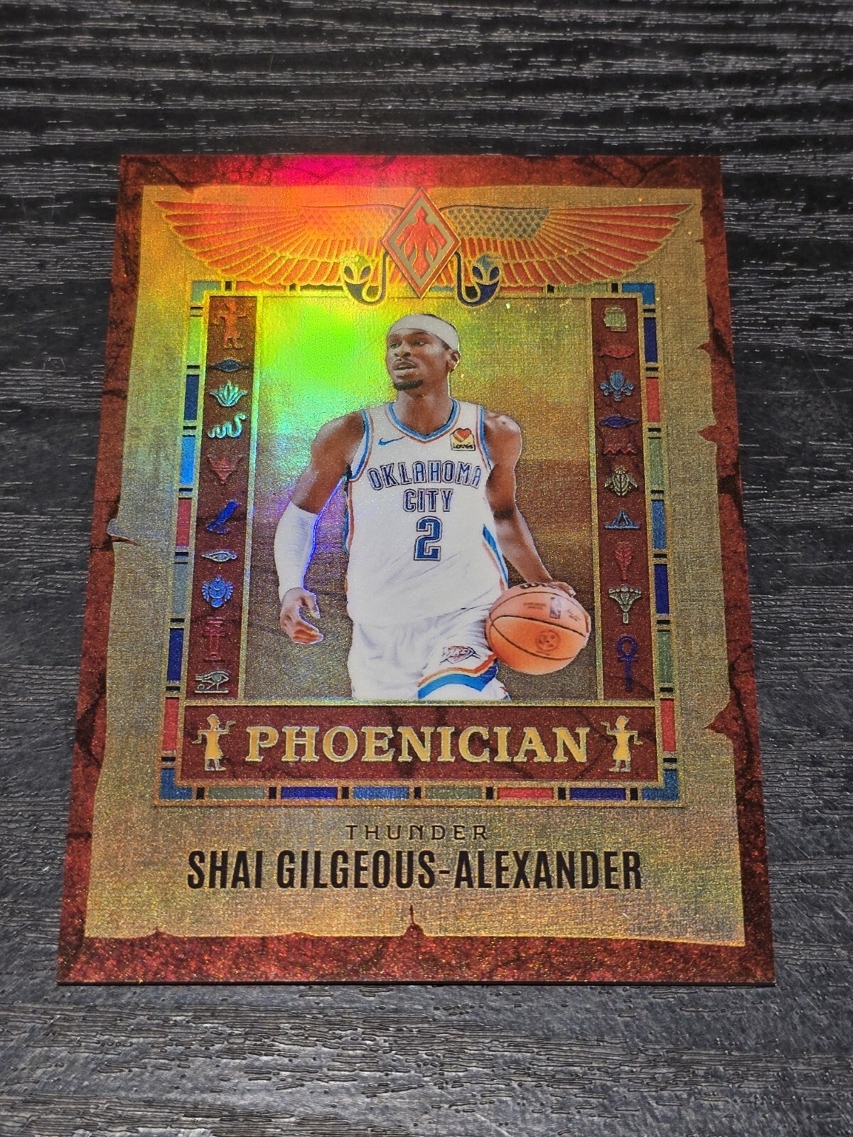 2023-24 Panini Phoenix Shai Gilgeous-Alexander Phoenician SSP OKC Thunder